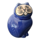Ceramic cat mia cobalt blue lisa larson atelier gustavsberg