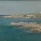 Painting "Seaside", oil on strong cardboard.