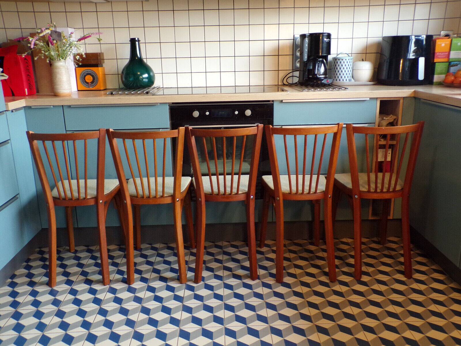 5 Baumann 53 bistro chairs