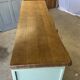 Buffet vintage en bois et vert sauge