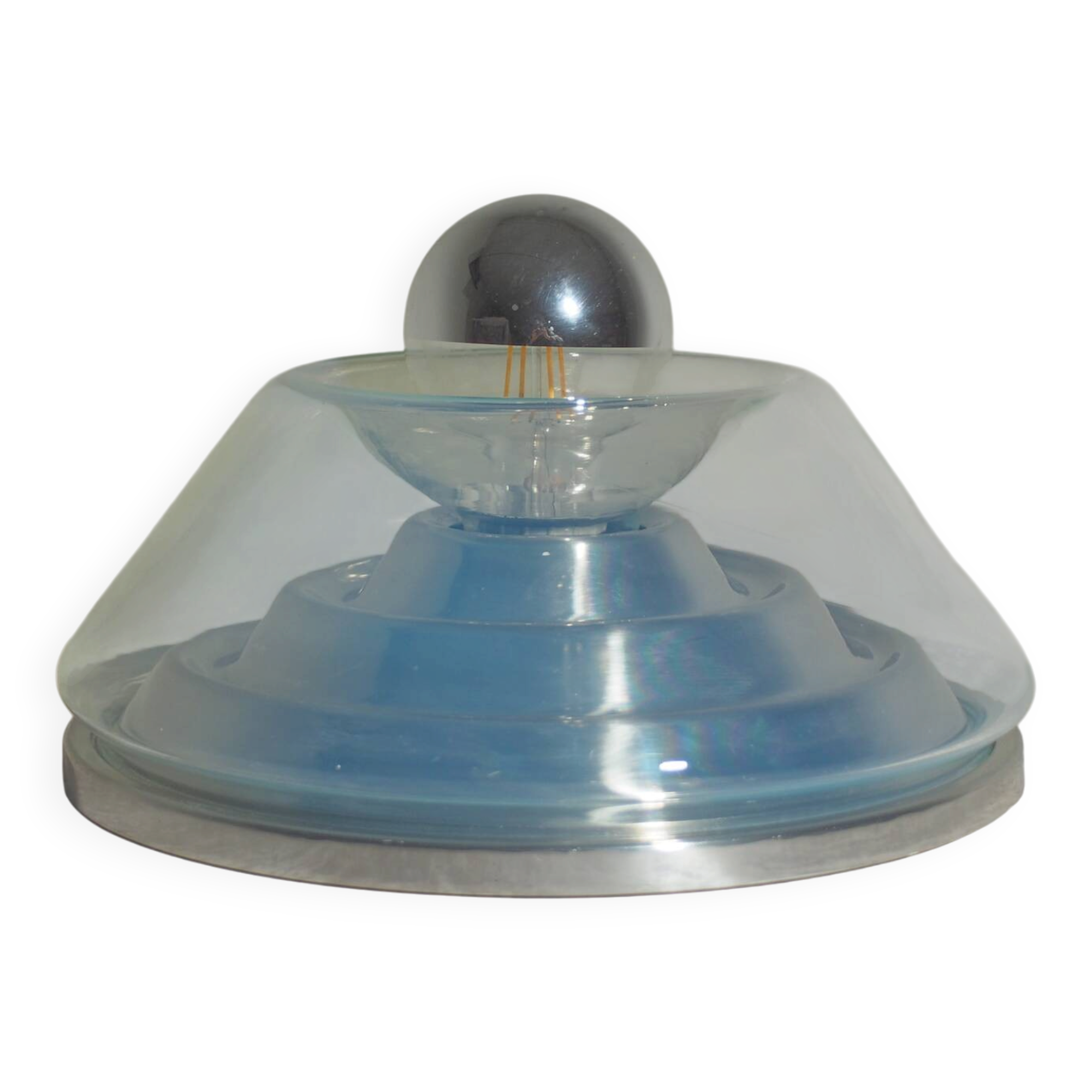 Wall light by Seguso, Italy, circa 1960.