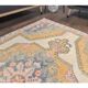 1970s vintage Turkish hand-knotted area rug 135x212