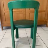 Chaise Bruno Rey verte Vintage (5)