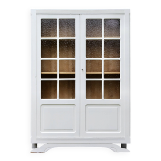 Armoire parisienne vintage vitrée