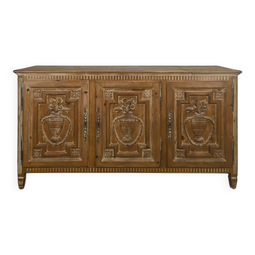 Buffet de style Directoire en pin césuré