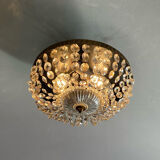 Ceiling lamp with tassels of the 70s