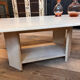 Table basse en travertin