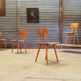 Set of 4 chairs edited by ton 1960