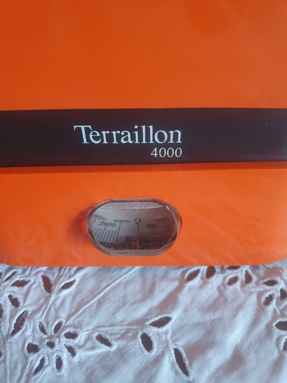 Balance de cuisine orange terraillon 4000