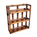 Rattan shelf