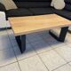 American oak coffee table
