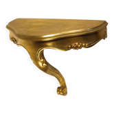Wall console gilded 35 cm