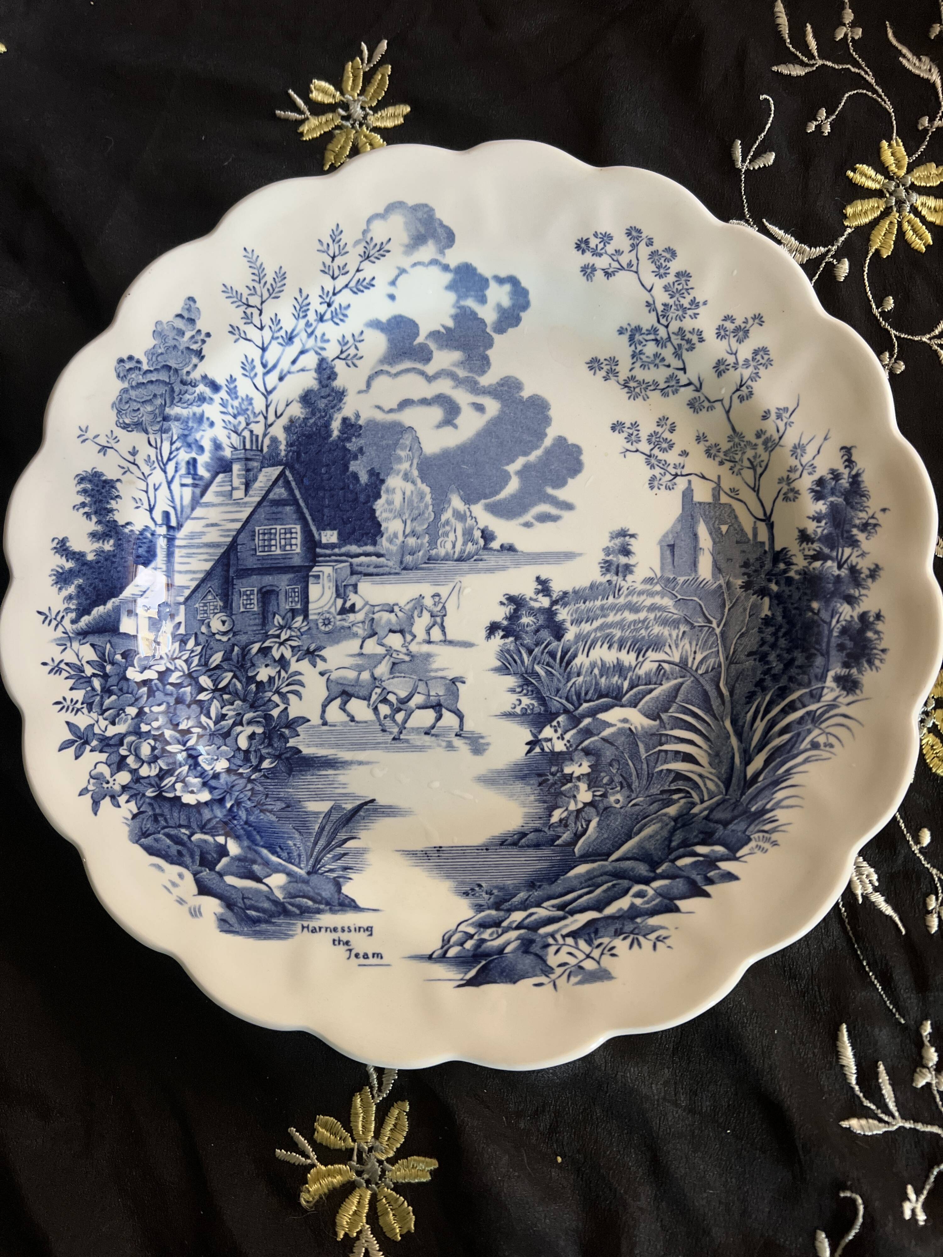 English plate