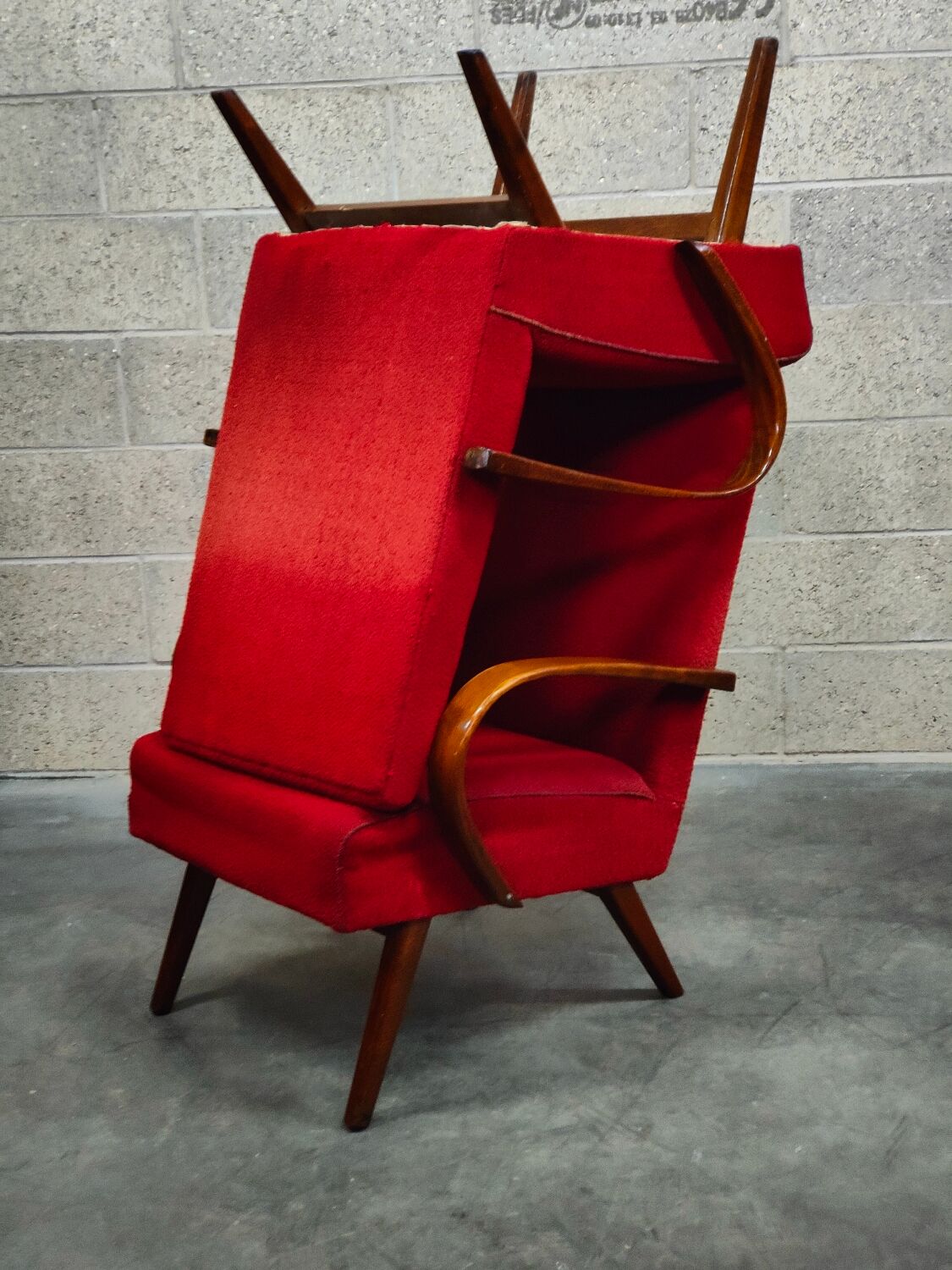 Pair of armchairs 6952 by Jaroslav Smidek for Ton, ex Czechoslovakia