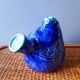 Vase Birds in Glazed Ceramic
