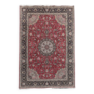 Tapis d'orient en laine, soie et coton, Tabriz Iran