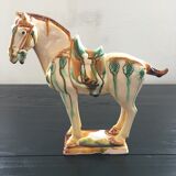 Pair of ceramic horses