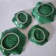 Vintage Sarreguemines slipware dishes