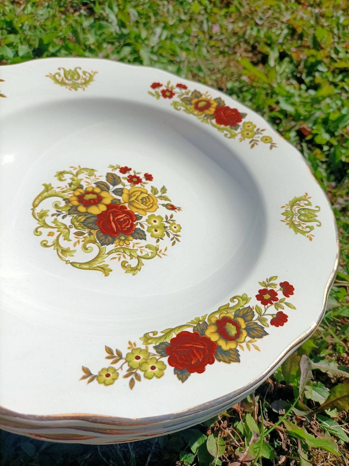 Soup plates x6 Digoin Sarreguemines 💐