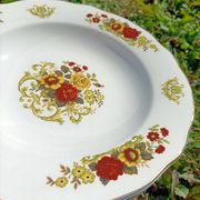 Assiettes creuses x6 Digoin Sarreguemines 💐