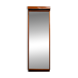 Specchio da ingresso vintage in teak, Italia, anni '50