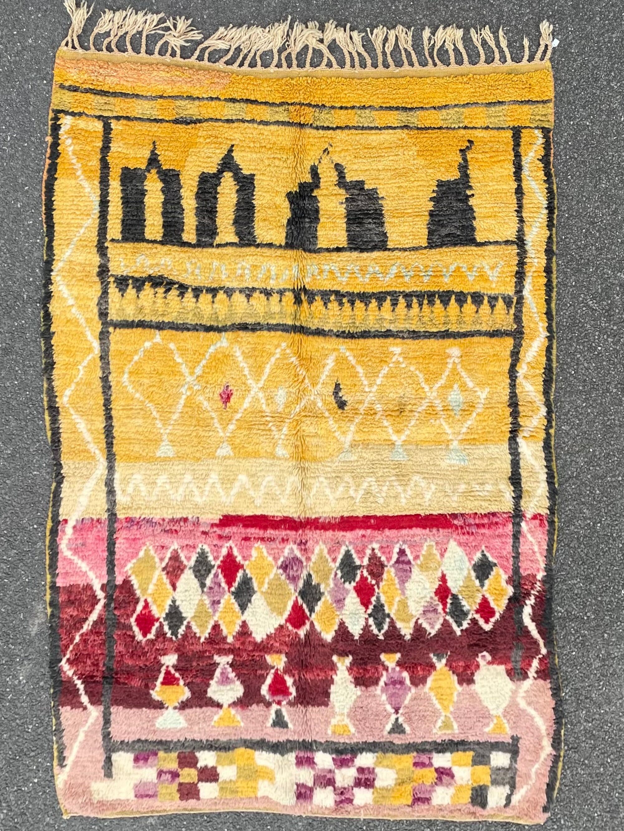 Berber carpet boujad new 170x265 cm