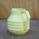 Pitcher Onnaing France 71, yellow pitcher, Art Deco ceramic pitcher, small p