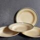 Four plates l'Amandinoise de Saint-Amand ancient