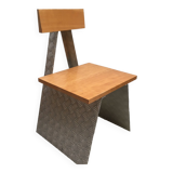 Design chair in aluminum