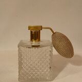 Glass perfume spray and vintage perfume atomizer gold pump