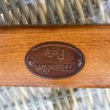 Wood/rattan rocking horse Moulin Roty