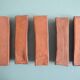 terracotta knife rests vintage table art set holders