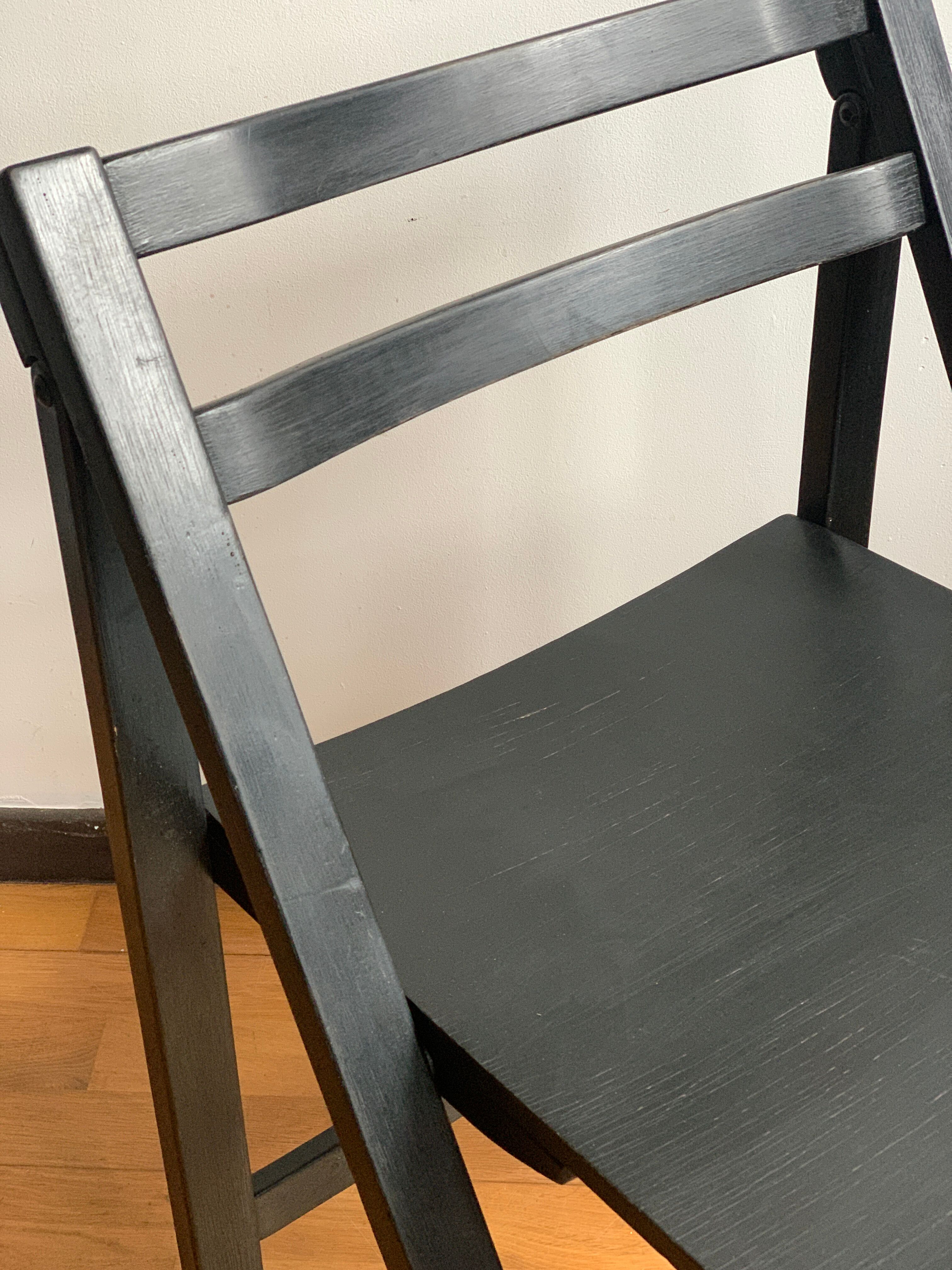 Vintage folding chairs