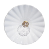 White ceramic wall lamp