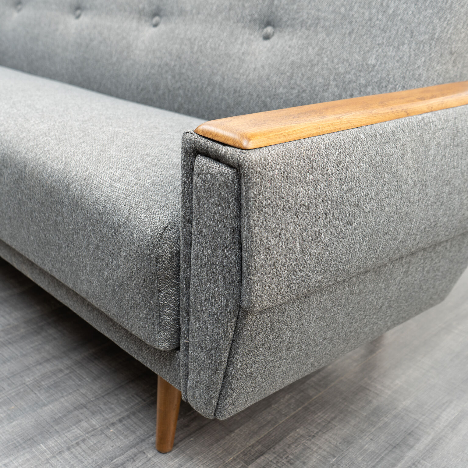 Vintage sofa, convertible, renovated