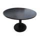 MEETING TABLE DIAMETER 100 cm BLACK BASE