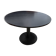 MEETING TABLE DIAMETER 100 cm BLACK BASE