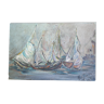 Tableau peinture marine