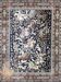 Kashmir silk oriental rug: 1.50 x 2.20 metres
