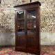 Mahogany showcase bookcase Louis Philippe XIX century