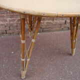 Table round rattan