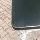 Louis Philippe table with a metal top