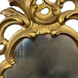 Vintage gold baroque mirror / wall mirror