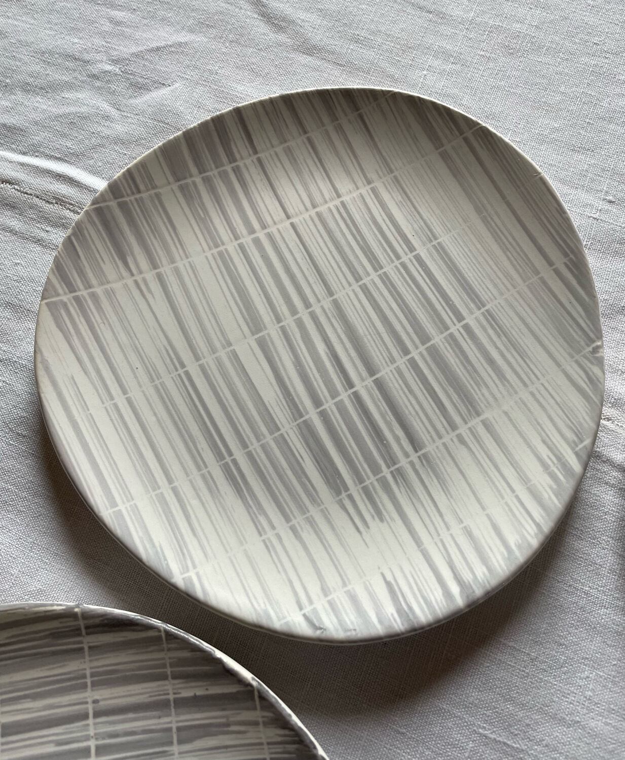 Dessert plates Voile Niderviller