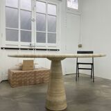 Travertine table