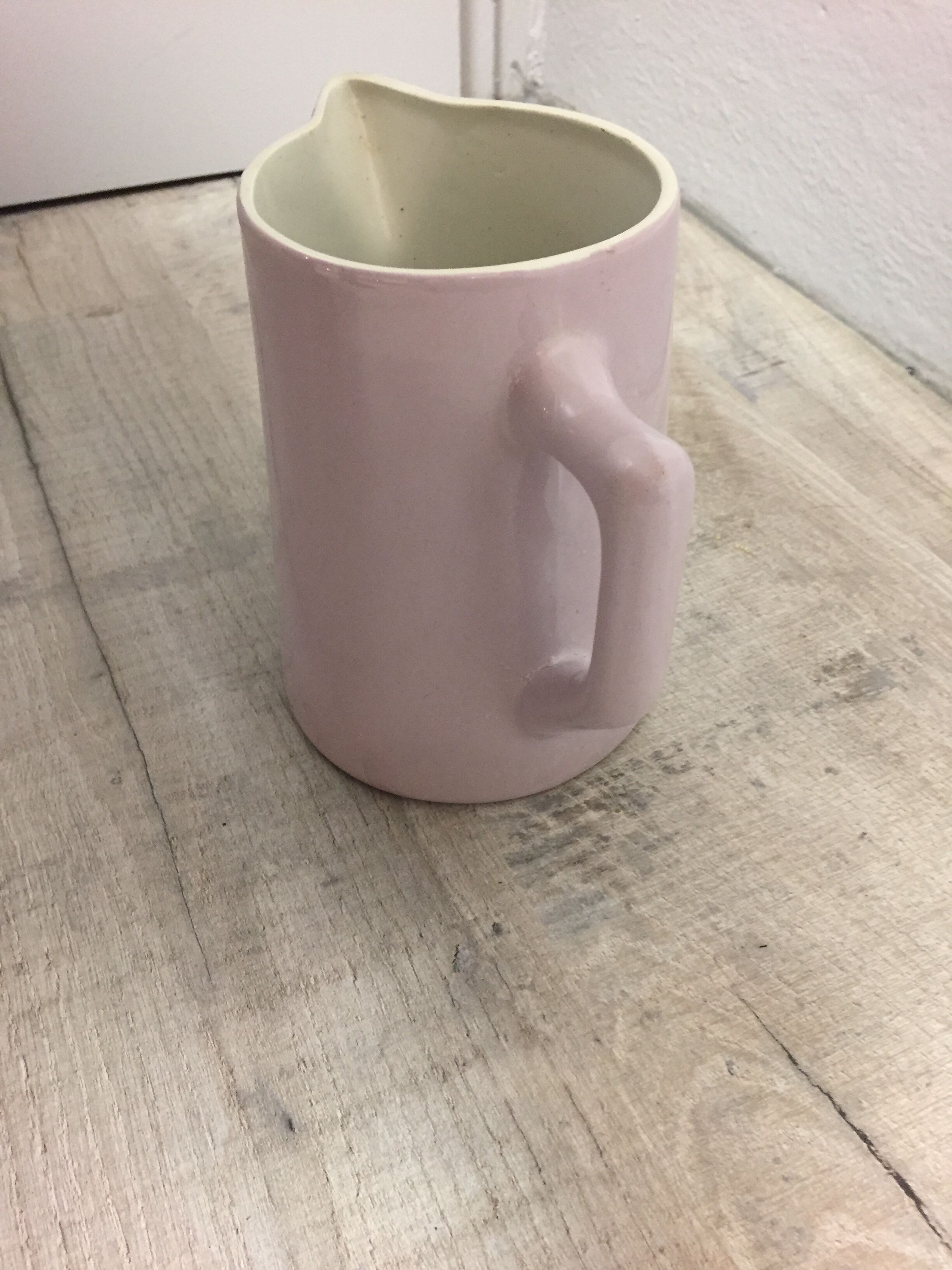Pink pitcher