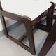 Set of 6 vintage Italian sleigh chairs by Mario Sabot