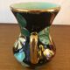 Vase art deco signed vallauris hand decorations