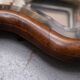 Stunning Antique Dutch Soeze Burl Wood Mirror Anno 1900