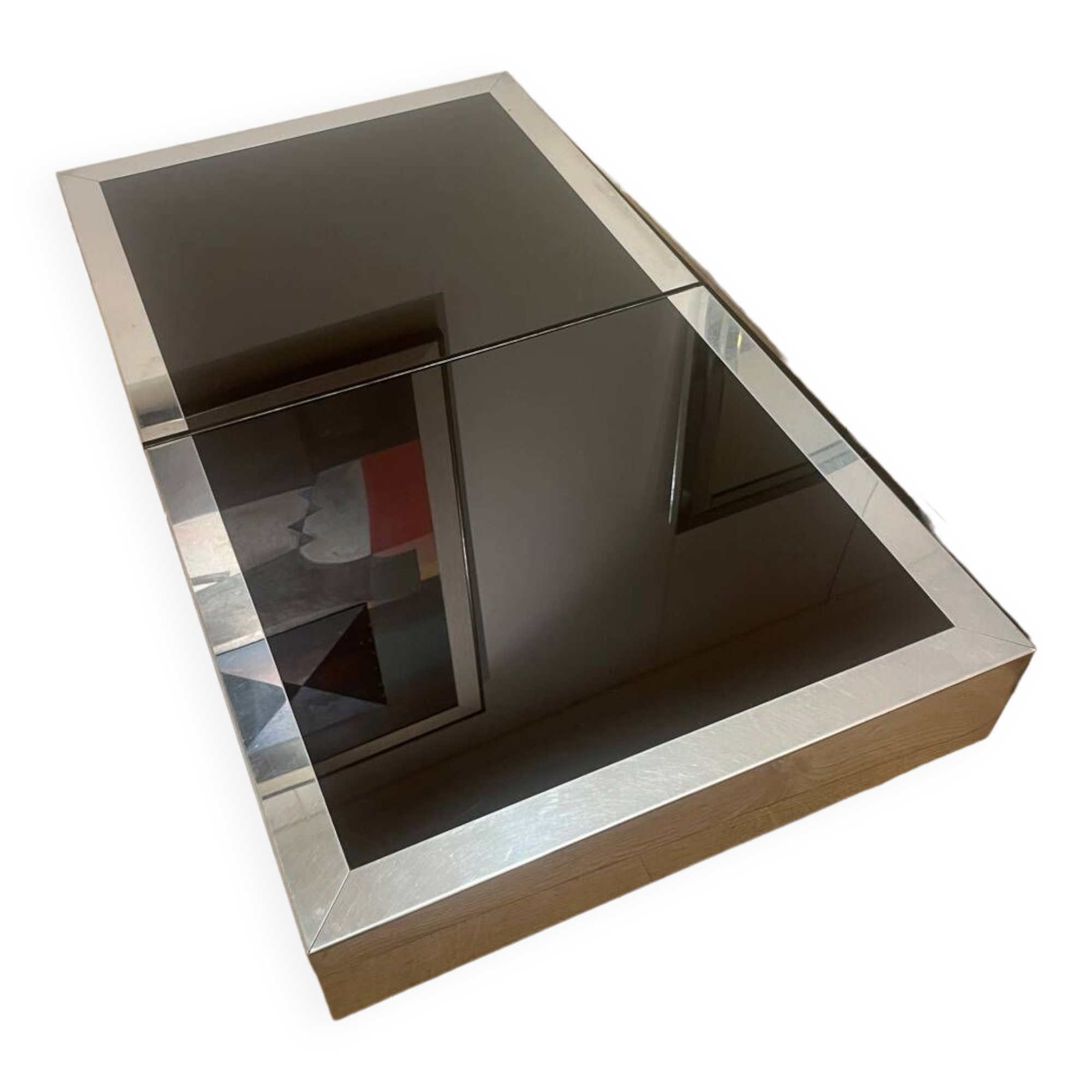 Willy Rizzo style coffee bar table